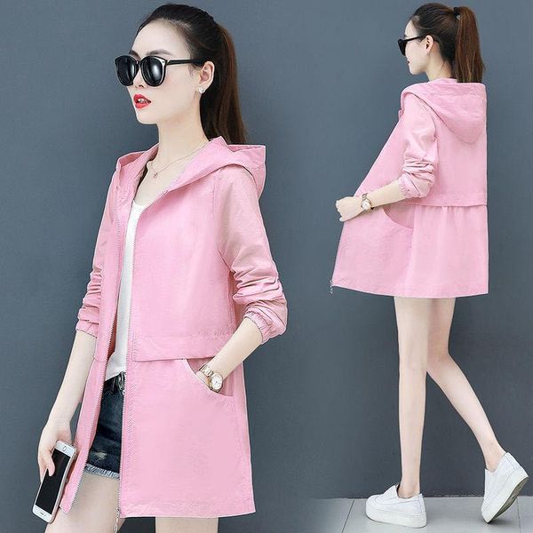 women's jackets women jacket summer sun protection clothing lady outdoor breathable sunscreen shirt female plus size loose thin coat, Black;brown
women's jackets women jacket summer sun protection clothing lady outdoor breathable sunscreen shirt female plus size loose thin coat, Black;brown