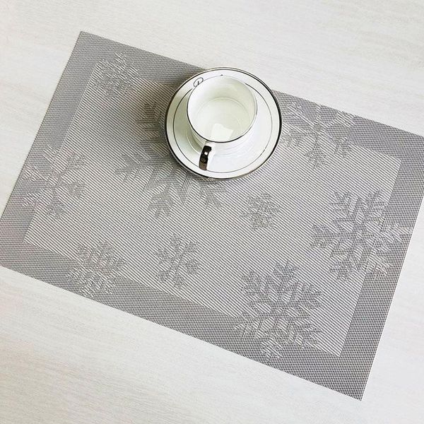table runner 4pcs/lot christmas snowflake placemats waterproof non-slip anti-scald mat simple european style placemat
table runner 4pcs/lot christmas snowflake placemats waterproof non-slip anti-scald mat simple european style placemat