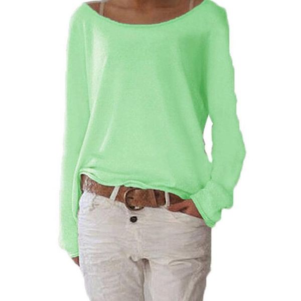 plus size casual round neck long sleeve women knitted t-shirt bottoming all-match soft fashion women's for female, White
plus size casual round neck long sleeve women knitted t-shirt bottoming all-match soft fashion women's for female, White