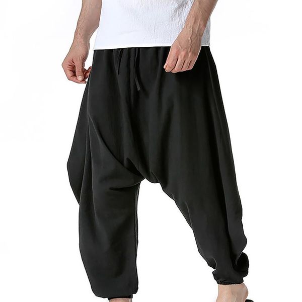 harlem retro loose-fitting pants lantern legging home summer man clothing cargo pantalon homme men trousers#3 men's, Black
harlem retro loose-fitting pants lantern legging home summer man clothing cargo pantalon homme men trousers#3 men's, Black