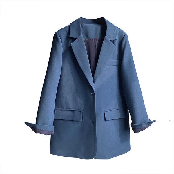 women's suits & blazers autumn coat turn down collar blue blazer feminino casual ladies vintage blzaers casaco for y8a1, White;black
women's suits & blazers autumn coat turn down collar blue blazer feminino casual ladies vintage blzaers casaco for y8a1, White;black