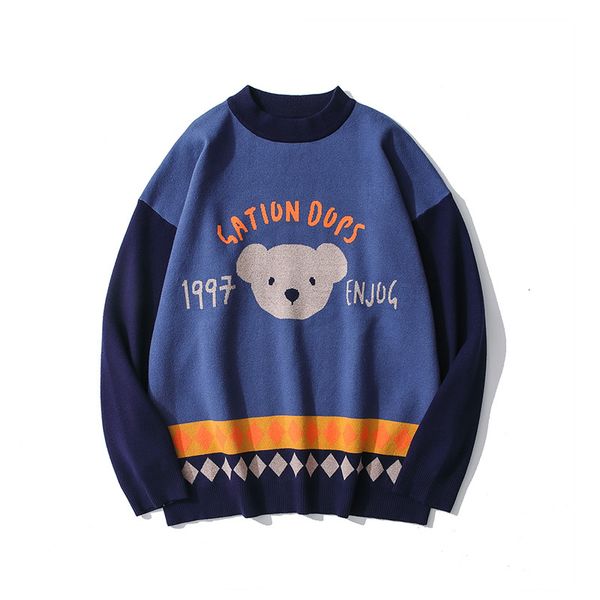 sweater japanese funny kawaii beautiful khaki retro clothes harajuku men's clothing pull hom 2021 sweater, White;black
sweater japanese funny kawaii beautiful khaki retro clothes harajuku men's clothing pull hom 2021 sweater, White;black