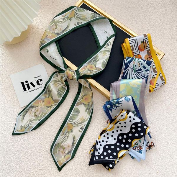 scarves small silk scarf for women brand print handle bag ribbons fashion head long skinny wholesale, Blue;gray
scarves small silk scarf for women brand print handle bag ribbons fashion head long skinny wholesale, Blue;gray
