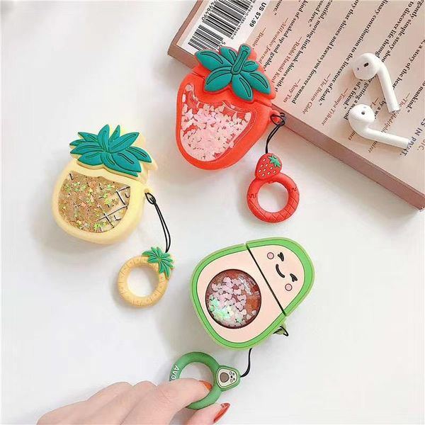 luxury fruit designer 3d avocado strawberry pineapple liquid silicon cartoon case for airpods 1/2 protective case
luxury fruit designer 3d avocado strawberry pineapple liquid silicon cartoon case for airpods 1/2 protective case