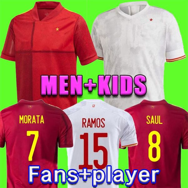 2021 Spain soccer Jersey RAMOS PIQUE RODRIGO España home football shirt 20-21 ASENSIO MORATA ISCO INIESTA away uniforms Men+kids, Home kids 
2021 Spain soccer Jersey RAMOS PIQUE RODRIGO España home football shirt 20-21 ASENSIO MORATA ISCO INIESTA away uniforms Men+kids, Home kids
