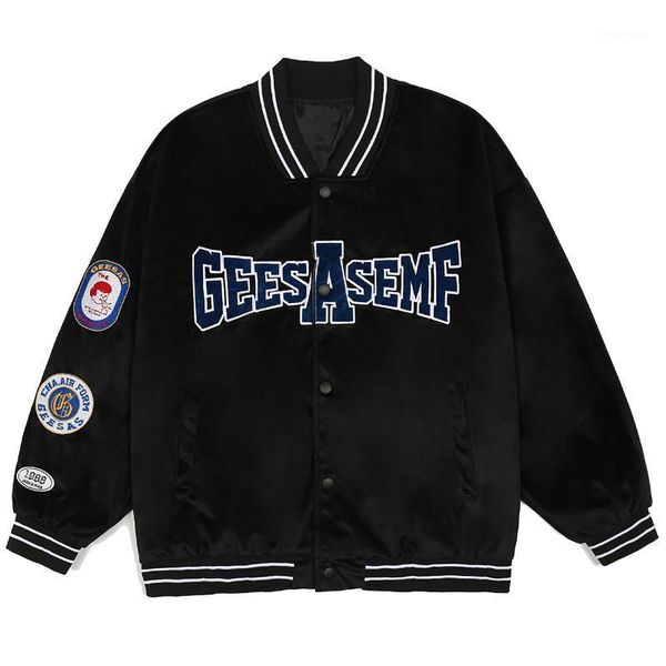 men's jackets streetwear baseball jacket coat harajuku hip hop cute graphic embroidery cotton casual 2021 men autumn outwear, Black;brown
men's jackets streetwear baseball jacket coat harajuku hip hop cute graphic embroidery cotton casual 2021 men autumn outwear, Black;brown