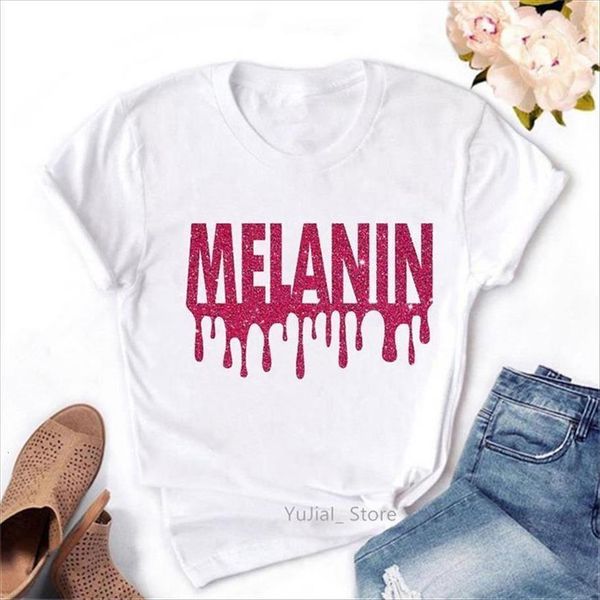 watercolor shining melanin graphic print womens t shirt clothes vogue black girls magic femme harajuku, White
watercolor shining melanin graphic print womens t shirt clothes vogue black girls magic femme harajuku, White