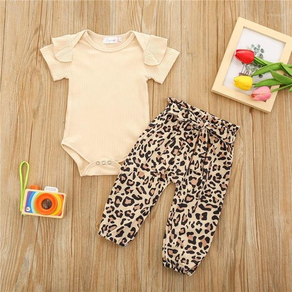 born baby girls fashion 2-piece outfit set short sleeve romper+leopard pants clothing sets, White
born baby girls fashion 2-piece outfit set short sleeve romper+leopard pants clothing sets, White