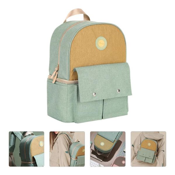1pc diaper bag portable backpack fresh-keeping double layer storage pouch bags
1pc diaper bag portable backpack fresh-keeping double layer storage pouch bags