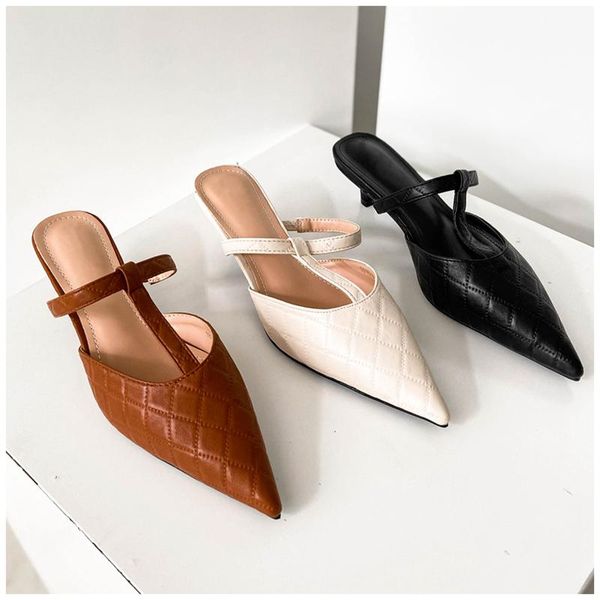bailamos 2021 spring fashion pointed toe slip on mules shoes women outdoor low heel slippers casual slides slipper sandal mujer, Black
bailamos 2021 spring fashion pointed toe slip on mules shoes women outdoor low heel slippers casual slides slipper sandal mujer, Black