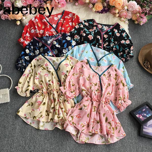 women's blouses & shirts 2021 summer women fashion versatile v-neck puff sleeve shirt high waist pleated print ruffles top, White
women's blouses & shirts 2021 summer women fashion versatile v-neck puff sleeve shirt high waist pleated print ruffles top, White