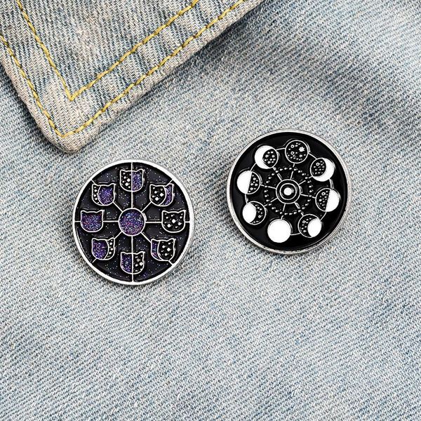 pins, brooches cartoon creative moon position change and starry enamel pins lapel pin alloy brooch collar badge, Gray
pins, brooches cartoon creative moon position change and starry enamel pins lapel pin alloy brooch collar badge, Gray