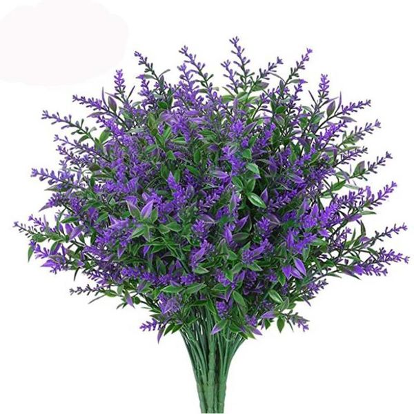 decorative flowers & wreaths 6 pcs artificial lavender diy floral bouquets fake bridal bouquet wedding party home decorations
decorative flowers & wreaths 6 pcs artificial lavender diy floral bouquets fake bridal bouquet wedding party home decorations