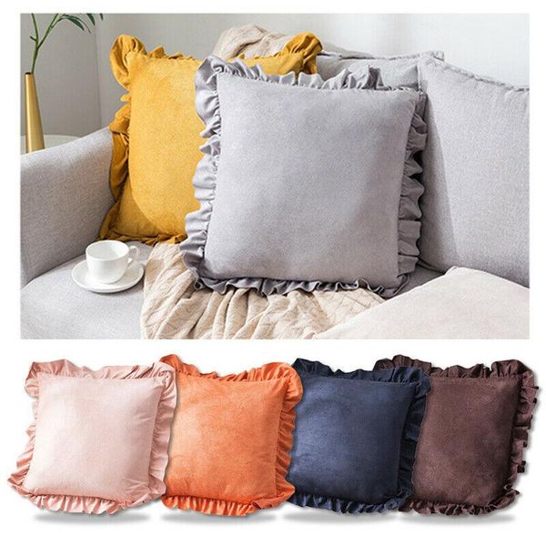 cushion/decorative pillow 45x45cm luxury velvet flounce frill pillowcase sofa waist throw case home decor cushion cover
cushion/decorative pillow 45x45cm luxury velvet flounce frill pillowcase sofa waist throw case home decor cushion cover