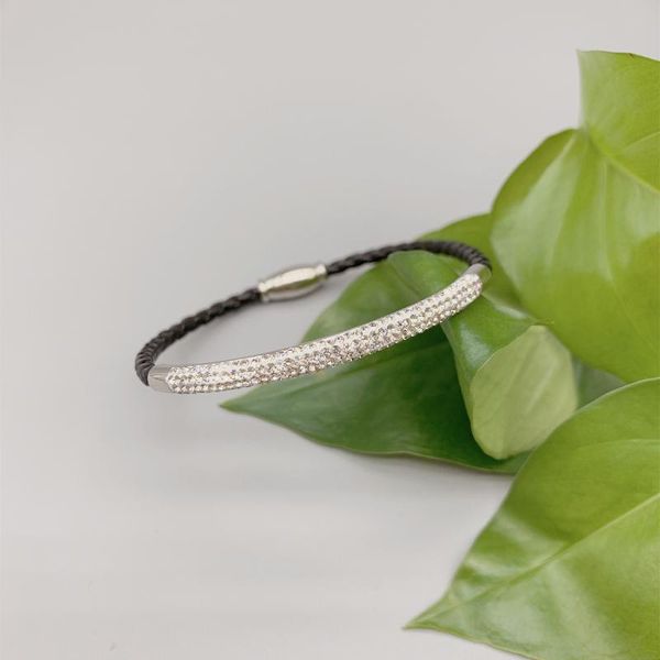 beaded, strands folisaunique cubic zirconia bar leather bracelet for women girls birthday gift magnet clasp rhinestones stainless steel, Black
beaded, strands folisaunique cubic zirconia bar leather bracelet for women girls birthday gift magnet clasp rhinestones stainless steel, Black
