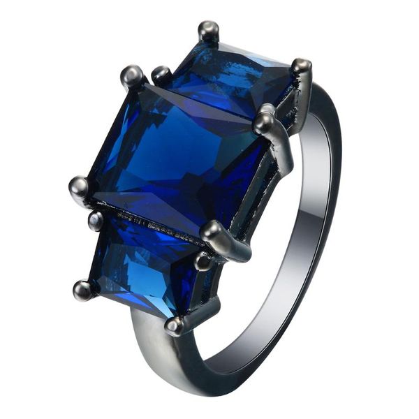 wedding rings 2021 women vintage ring royal blue black zirconia jewelry gift large crystal finger drop wholesale, Slivery;golden
wedding rings 2021 women vintage ring royal blue black zirconia jewelry gift large crystal finger drop wholesale, Slivery;golden