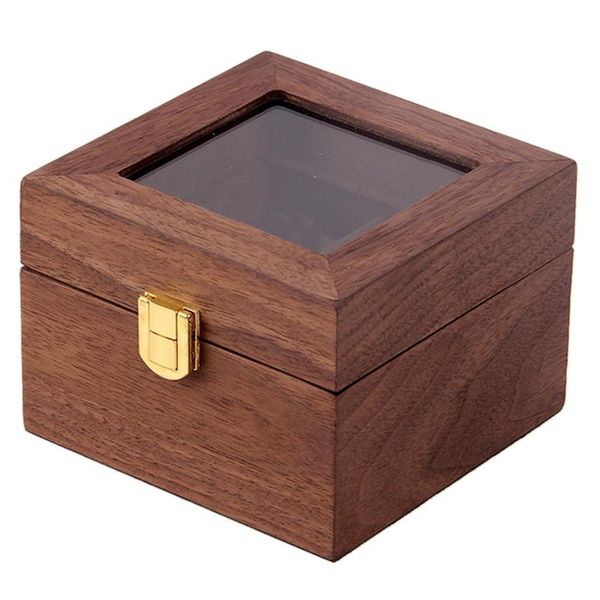 watch boxes & cases 2 slots wooden display case, gl ed case jewelry organizer, Black;blue
watch boxes & cases 2 slots wooden display case, gl ed case jewelry organizer, Black;blue