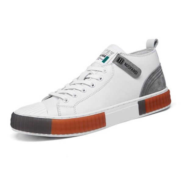 the new male shoes popular logo leather high help male han edition high tide joker men casual shoes for sneakers shoes
the new male shoes popular logo leather high help male han edition high tide joker men casual shoes for sneakers shoes