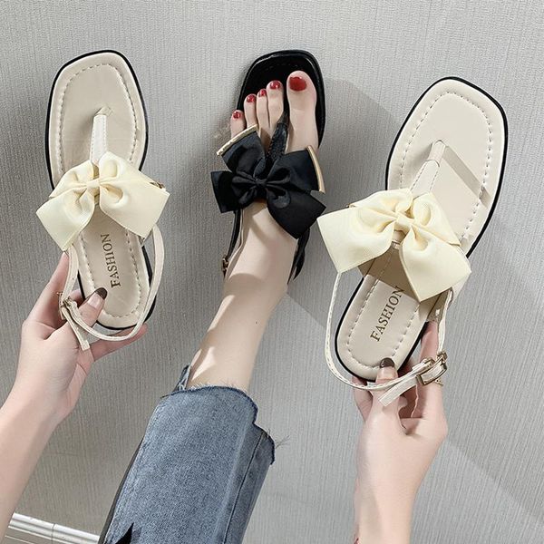 summer bow shoes luxury sandals women's heels square toe suit female beige flip flops platform buckle strap fashion girls c, Black
summer bow shoes luxury sandals women's heels square toe suit female beige flip flops platform buckle strap fashion girls c, Black