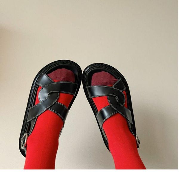 women summer sandals beach fashion flats shoes 2021 casual solid sandal non-slip flat buckle female, Black
women summer sandals beach fashion flats shoes 2021 casual solid sandal non-slip flat buckle female, Black