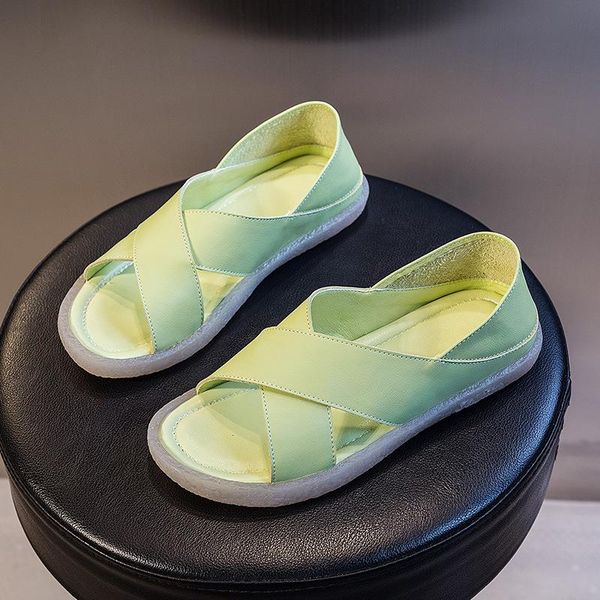 summer flat women sandals weave leather slipper sandalias de las mujeres causal big size soft beach shoes, Black
summer flat women sandals weave leather slipper sandalias de las mujeres causal big size soft beach shoes, Black