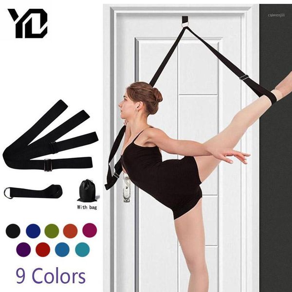 door flexibility stretching yoga stretch strap leg stretcher d-ring belt dance gymnastics resistance fitness gym bands1
door flexibility stretching yoga stretch strap leg stretcher d-ring belt dance gymnastics resistance fitness gym bands1