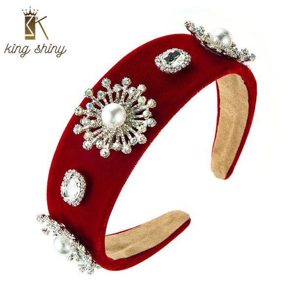 hair clips & barrettes king shiny vintage baroque crystal flower headband luxury sparkly rhinestone beaded velvet hairband girls party acces, Golden;silver
hair clips & barrettes king shiny vintage baroque crystal flower headband luxury sparkly rhinestone beaded velvet hairband girls party acces, Golden;silver