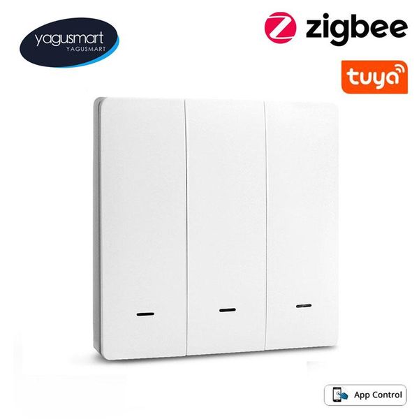smart home control yagusmart tuya zigbee wireless light switch push button 1 2 3 4 gangs remote with one click onoff smartthings echo
smart home control yagusmart tuya zigbee wireless light switch push button 1 2 3 4 gangs remote with one click onoff smartthings echo