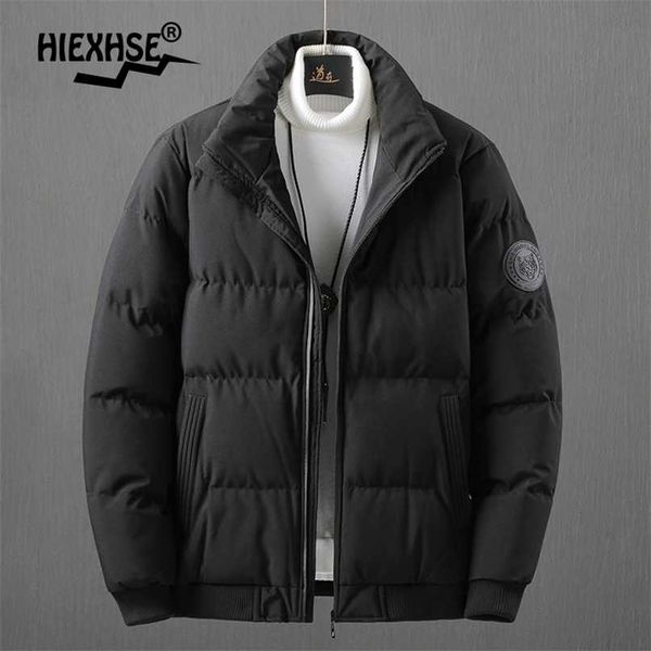 men autumn casual parkas coat mens jacket brand coat fashion winter thick warm padded outwear windproof parkas jacket 211104, Black
men autumn casual parkas coat mens jacket brand coat fashion winter thick warm padded outwear windproof parkas jacket 211104, Black