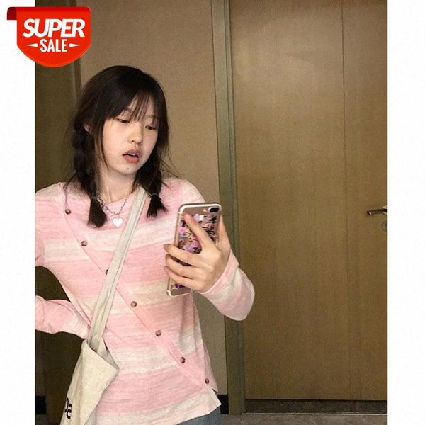 net celebrity with striped long-sleeved t-shirt annual design sense a bottoming #9m4i, White
net celebrity with striped long-sleeved t-shirt annual design sense a bottoming #9m4i, White