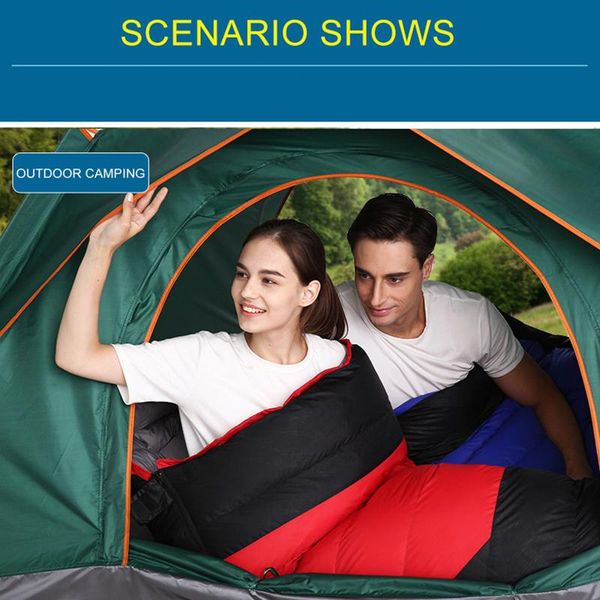 sleeping bags spring duck down bagsplicing double bag outdoor travel waterproof sleep bed lightweight envelope
sleeping bags spring duck down bagsplicing double bag outdoor travel waterproof sleep bed lightweight envelope