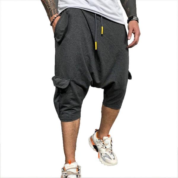 summer autumn men harem trousers male breathable solid color hip-hop style loose pants streetwear casual cropped men's shorts, White;black
summer autumn men harem trousers male breathable solid color hip-hop style loose pants streetwear casual cropped men's shorts, White;black