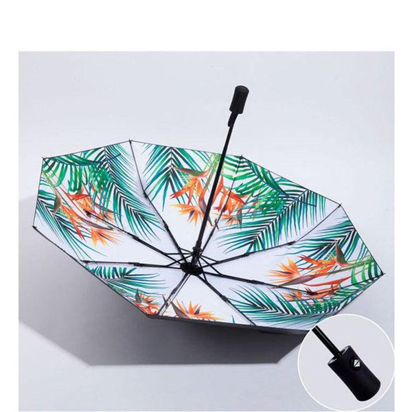fully-automatic inside printing three folding umbrella rain women auto umbrellas men black coating lovely parasol
fully-automatic inside printing three folding umbrella rain women auto umbrellas men black coating lovely parasol