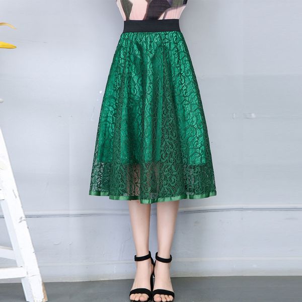 Skirts skirts Spring Summer Flare Elastic Waist Circle Floral Crochet Lace A-line High Low Long Skater S U9AK, Black
Skirts skirts Spring Summer Flare Elastic Waist Circle Floral Crochet Lace A-line High Low Long Skater S U9AK, Black