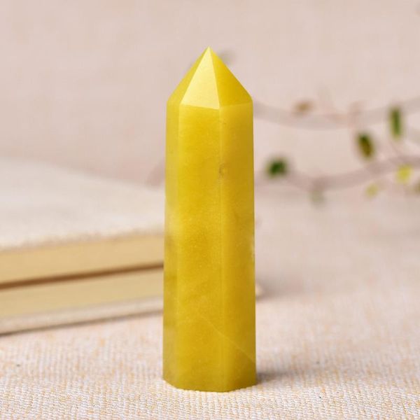 decorative objects & figurines 1pc natural crystal point lemon jade stone healing obelisk yellow quartz tower ornament for home decor energy
decorative objects & figurines 1pc natural crystal point lemon jade stone healing obelisk yellow quartz tower ornament for home decor energy