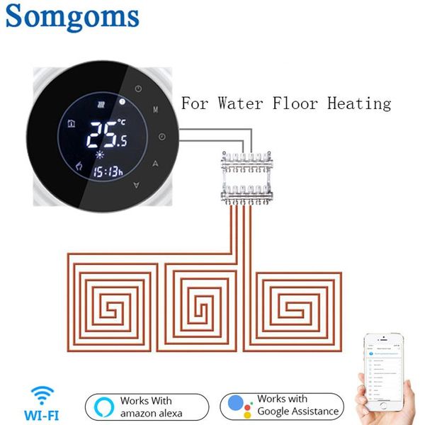 smart home control wifi 3a water thermostat temperature controller tuya app remote for floor heating work with google
smart home control wifi 3a water thermostat temperature controller tuya app remote for floor heating work with google