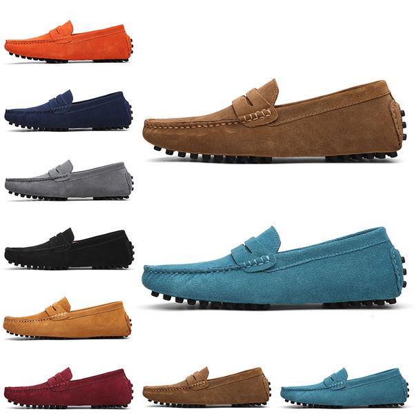 good quality non-brand men dress suede shoes black dark blue red gray orange green brown mens slip on lazy leather shoe 38-45
good quality non-brand men dress suede shoes black dark blue red gray orange green brown mens slip on lazy leather shoe 38-45