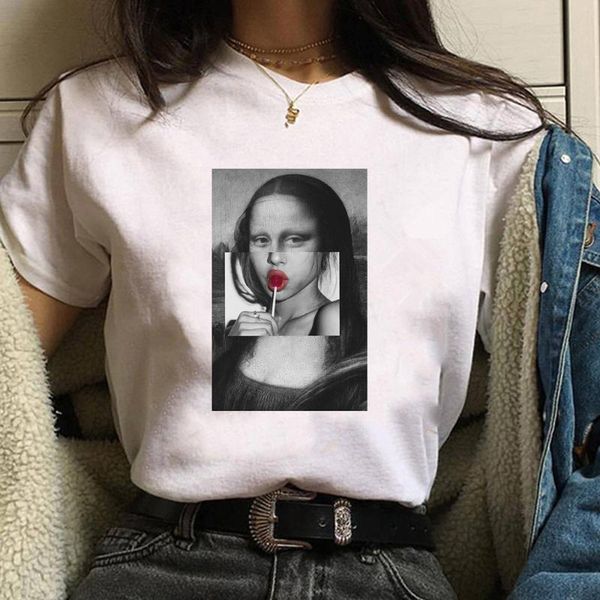 women's t-shirt mona lisa t shirt women funny michelangelo tshirt summer harajuku aesthetics white female hip hop streetwear
women's t-shirt mona lisa t shirt women funny michelangelo tshirt summer harajuku aesthetics white female hip hop streetwear