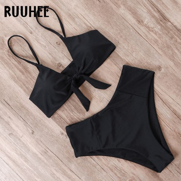 2021ruuhee bikini swimwear women swimsuit 2021 high waist bikini set push up front knot bathing suit women summer beach wear biquini, White;black
2021ruuhee bikini swimwear women swimsuit 2021 high waist bikini set push up front knot bathing suit women summer beach wear biquini, White;black