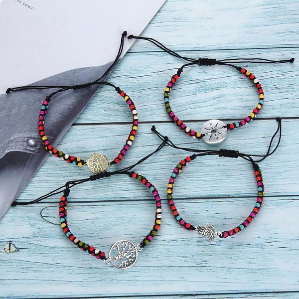 beaded, strands natural stone beads bohemian tree of life pendant charm bracelet handmade woven anklet for women men adjustable, Black
beaded, strands natural stone beads bohemian tree of life pendant charm bracelet handmade woven anklet for women men adjustable, Black