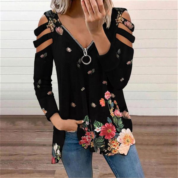 women's blouses & shirts vintage hollow out sleeve blouse womens zipper v-neck off-the-shoulder long-sleeve summer casual loose tee bl, White
women's blouses & shirts vintage hollow out sleeve blouse womens zipper v-neck off-the-shoulder long-sleeve summer casual loose tee bl, White