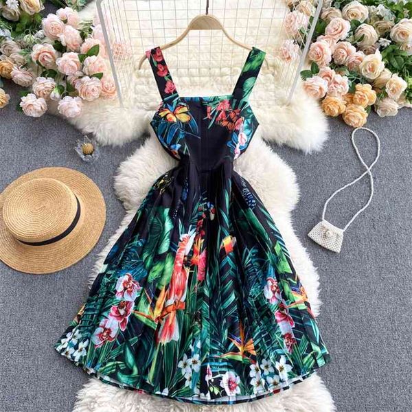 women's spring fashion sling square collar seaside holiday tropical print off shoulder knee length dress d0128 210506, Black;gray
women's spring fashion sling square collar seaside holiday tropical print off shoulder knee length dress d0128 210506, Black;gray