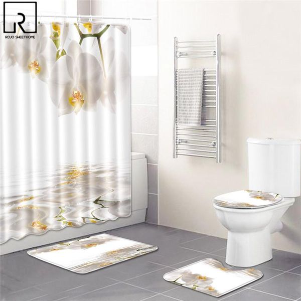 elegant flower print shower curtain set waterproof bathtub screen soft bath mats carpets rugs bathroom accessories home decor curtains
elegant flower print shower curtain set waterproof bathtub screen soft bath mats carpets rugs bathroom accessories home decor curtains