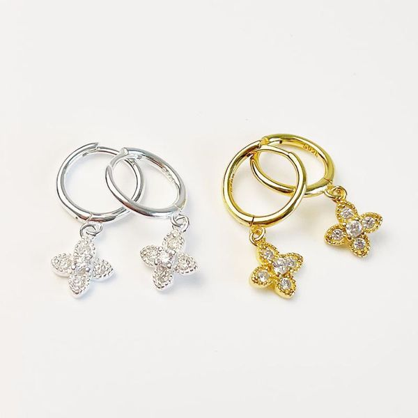 hoop & huggie 18k gold 100% authentic 925 sterling silver mini cz set 4a+ flower cross earrings jewelry c-c797, Golden;silver
hoop & huggie 18k gold 100% authentic 925 sterling silver mini cz set 4a+ flower cross earrings jewelry c-c797, Golden;silver