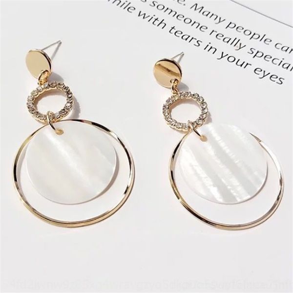 n1sl south korea s925 shell diamond cool temperament personality versatile stud earrings diamond circle shell earrings, Golden;silver
n1sl south korea s925 shell diamond cool temperament personality versatile stud earrings diamond circle shell earrings, Golden;silver