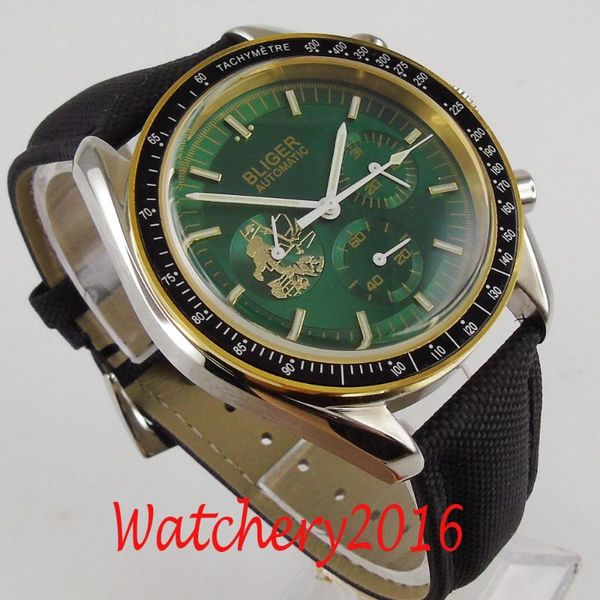 wristwatches luxury 40mm sapphire glass luminous automatic movement green sterile dial men's watch, Slivery;brown
wristwatches luxury 40mm sapphire glass luminous automatic movement green sterile dial men's watch, Slivery;brown