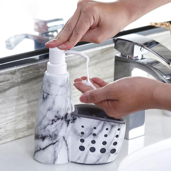 liquid soap dispenser multifunctional kitchen bathroom detergent storage box rack sponge counterholder portable dispensers
liquid soap dispenser multifunctional kitchen bathroom detergent storage box rack sponge counterholder portable dispensers