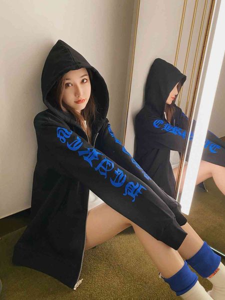 factory direct sale style style sanskrit print hooded zipper jacket fashion brand men's and women's casual loose couple's swe, Black;brown
factory direct sale style style sanskrit print hooded zipper jacket fashion brand men's and women's casual loose couple's swe, Black;brown