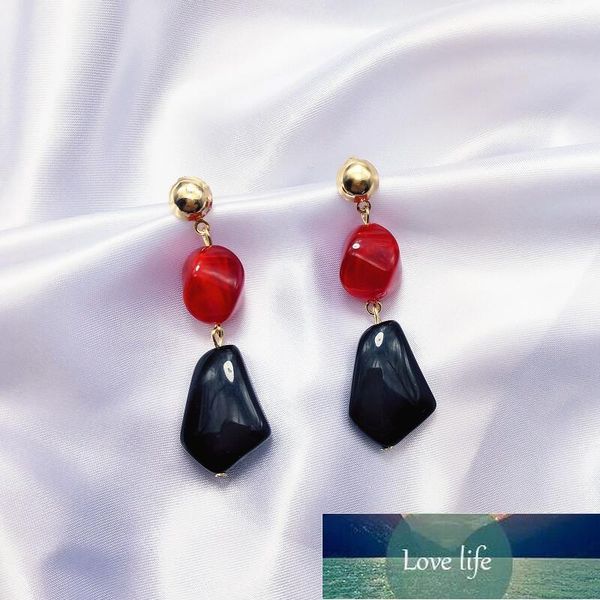 korean dangle drop earrings fashion jewelry joker acrylic bead earrings for women 8 colors long geometric statement earrings, Silver
korean dangle drop earrings fashion jewelry joker acrylic bead earrings for women 8 colors long geometric statement earrings, Silver