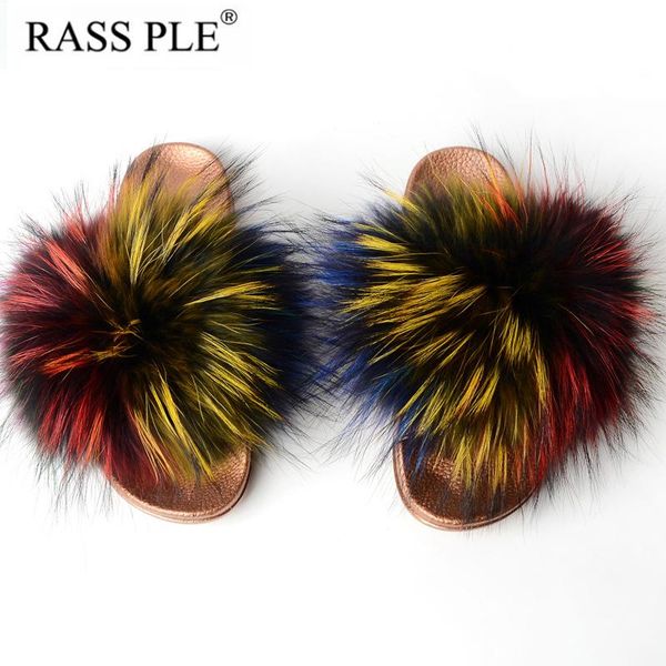 slippers rass ple real fur slides open toe flip flops women's furry fluffy house shoes mule sandals slip on, Black
slippers rass ple real fur slides open toe flip flops women's furry fluffy house shoes mule sandals slip on, Black